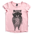 Minti S14 Capped Tee Racoon Pink